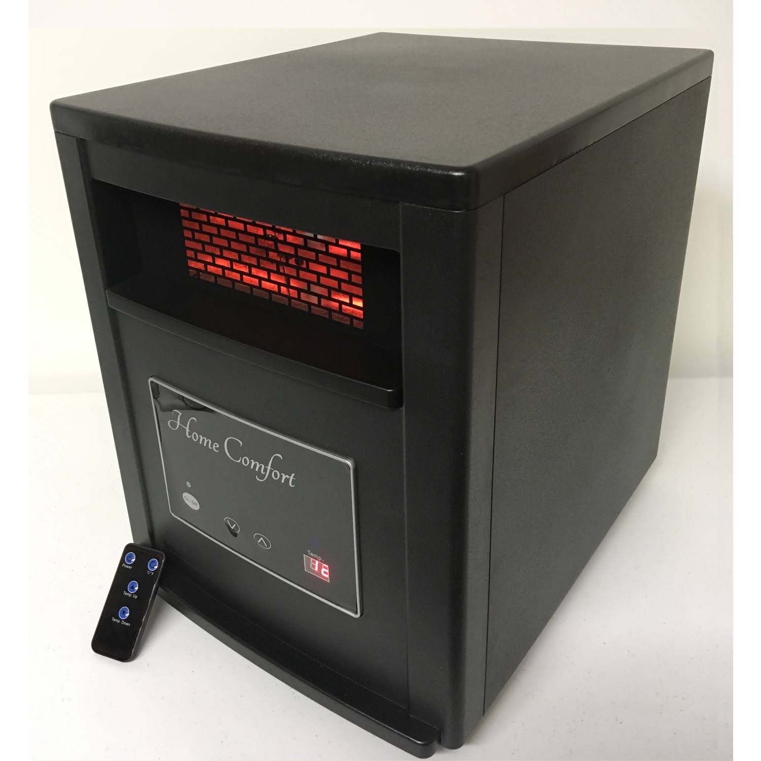 Home Comfort Portable 1500 Watt Electric Infrared Cabinet Heater