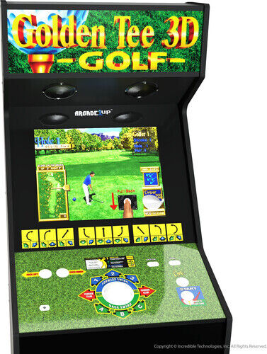 Arcade1UP Golden Tee 19 Arcade [New ]