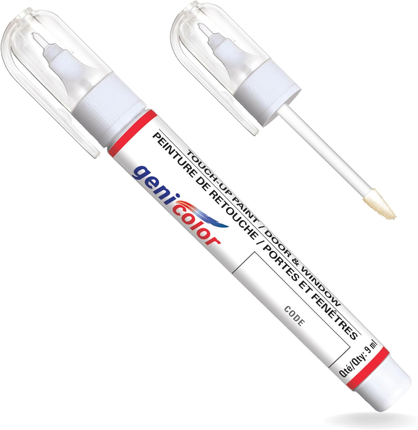 Touch-up Paint Pen White | Home Doors and Windows Paint repair for PVC Metal Aluminum (Pure White 431)
