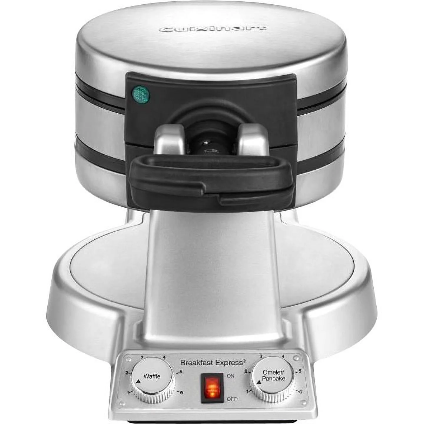 Cuisinart Breakfast Express Belgian Waffle & Omelet Maker, Stainless Steel