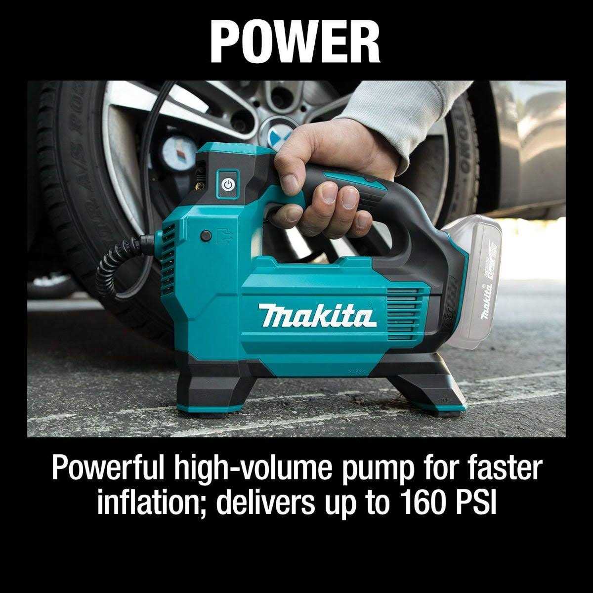 DMP181ZX Makita 18V LXT Lithium-Ion Cordless High-Pressure Inflator - Sports Supplies Online Store