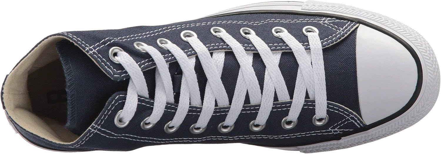 Converse Classic Chuck Taylor Basketball Sneakers-HI-TOP, Navy, 10 Men/12 Women