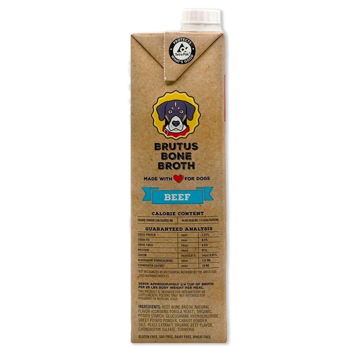 Brutus Bone Broth Beef - Pet Supplies online store