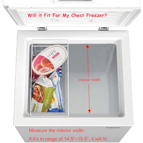 Chest Freezer Organizer Baskets - 16.5