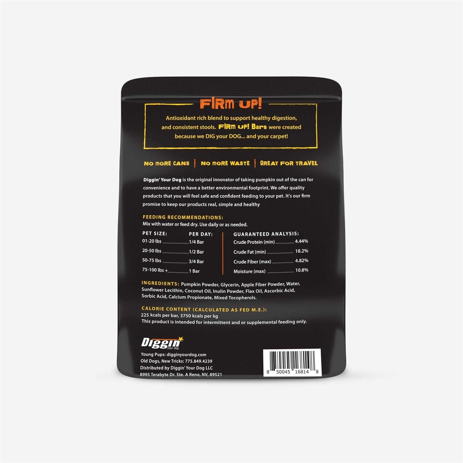 Diggin' Your Dog Firm Up! Super Supplement - Pet Supplies online store