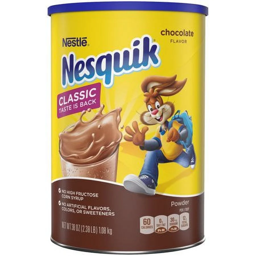 Nesquik Chocolate Powder 38oz (Pack of 2)
