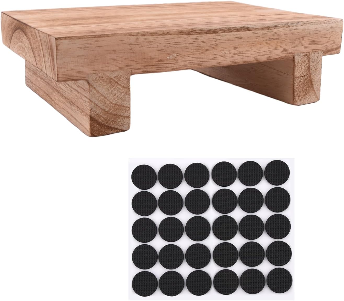 Wood Step Stool,Wooden Utility Step, Toddler Step Stool for Kids, Bathroom Potty Stool, Kitchen Stool, Bed Stool,Small Wooden Step Stool for Bedroom,Children's Stool