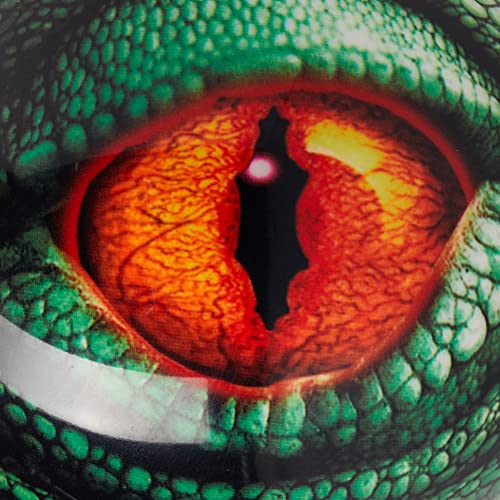 Brunswick Bowling Products Lizard Glow Viz-A-Ball Bowling Ball 10Lbs, Green/Black, 10 lbs