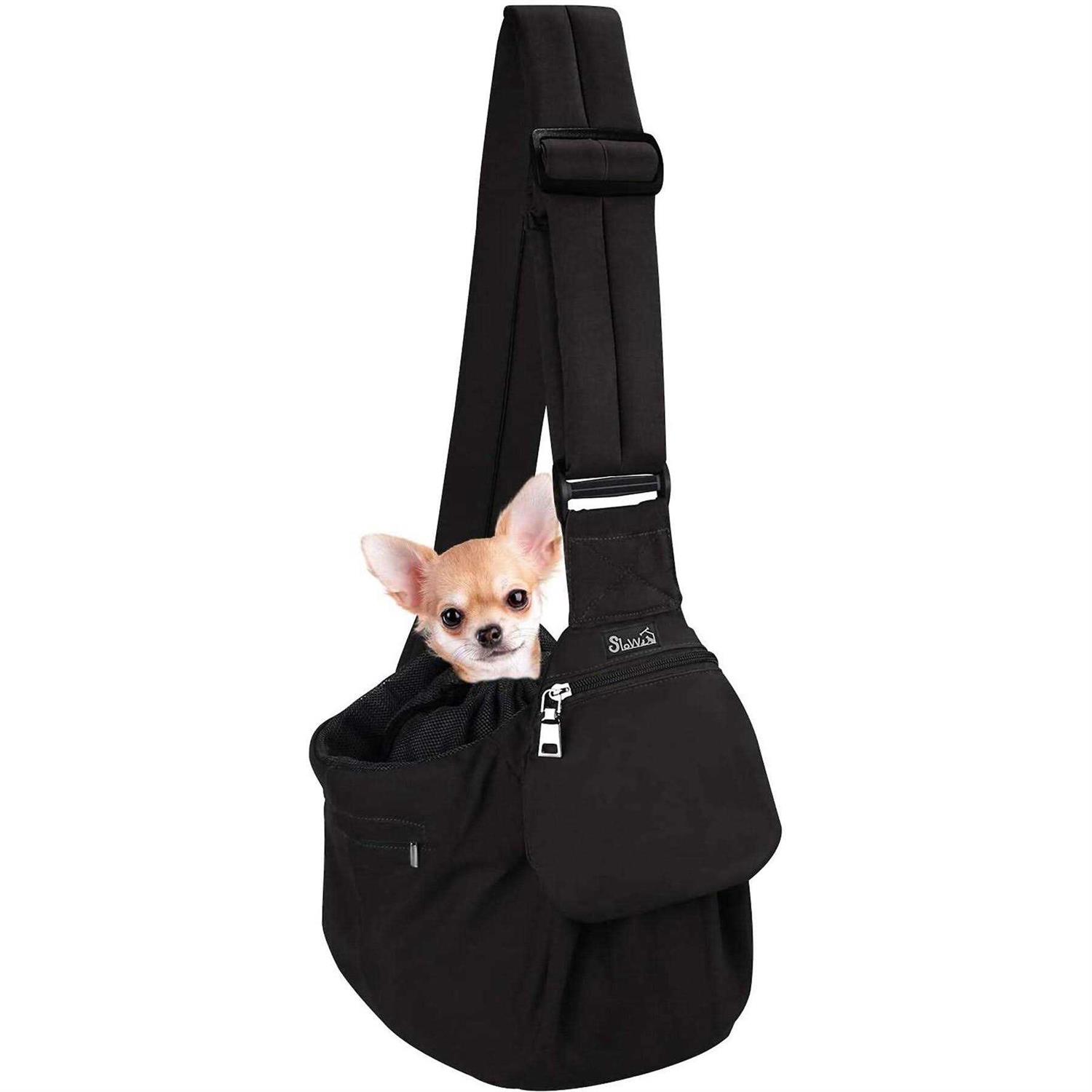 SlowTon Adjustable Hard Bottom Support Cat & Dog Sling - Pet Supplies online store