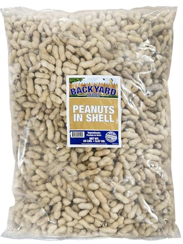 Bulk Raw Peanuts in Shell for Wild Birds and Squirrels 20 Pounds
