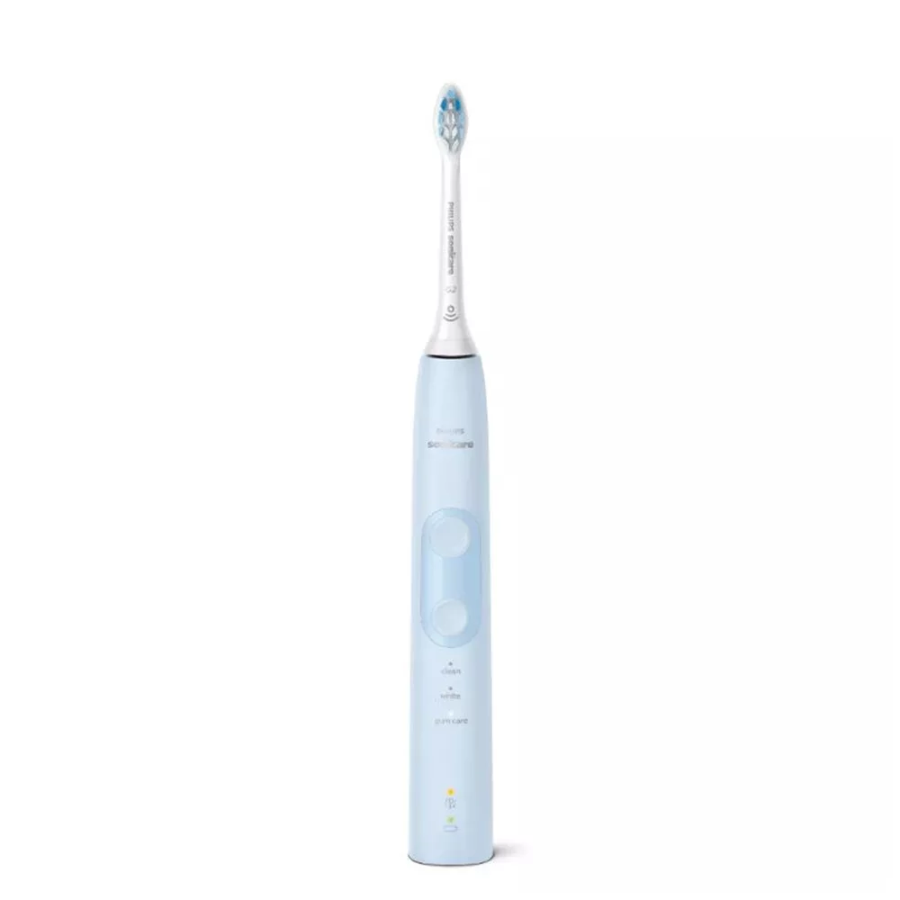 Philips Sonicare ProtectiveClean 5100 Gum Health, Rechargeable electric toothbrush with pressure sensor, Light Blue HX6853/11