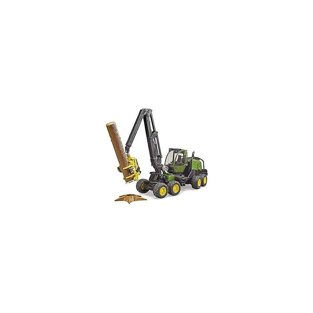 Bruder 02135 John Deere 1270g Harvester with 1 Tree Trunk