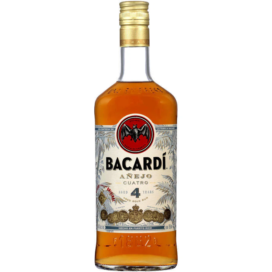Bacardi Rum Anejo 4 Year - Nestor Liquor