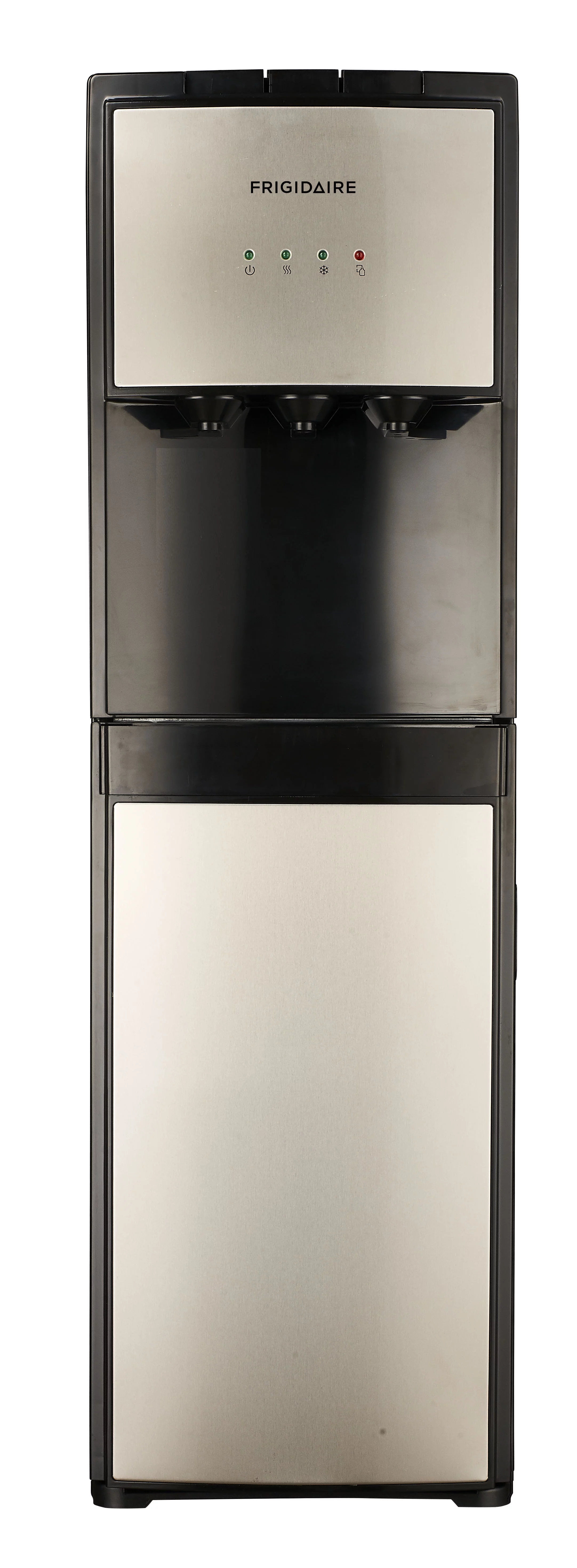 Frigidaire, 5 Gallon Bottom Loading Hot and Cold Water Dispenser EFWC505, Stainless Steel