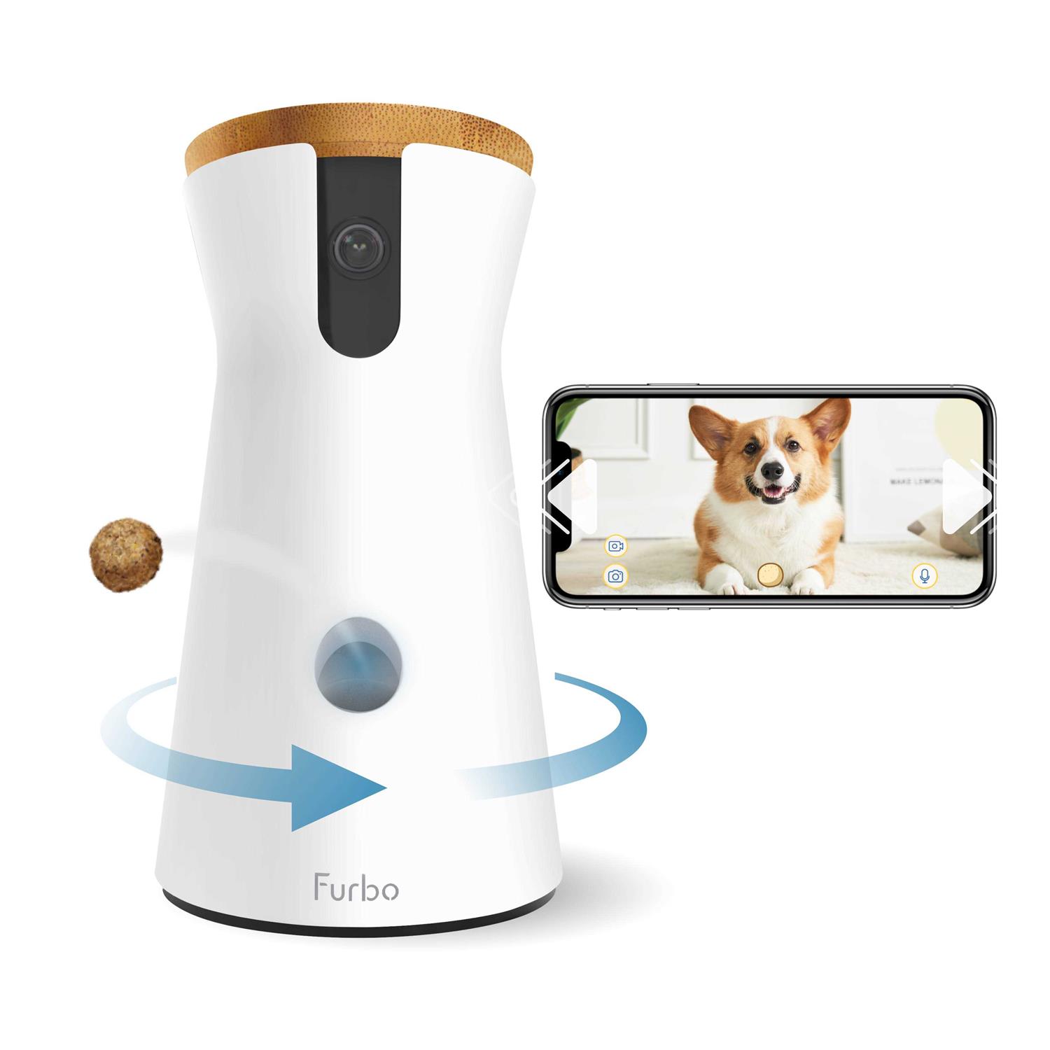 Furbo 360° Dog Camera Rotating 360° View Wide-Angle Pet Camera FURBO3 - Pet Supplies online store