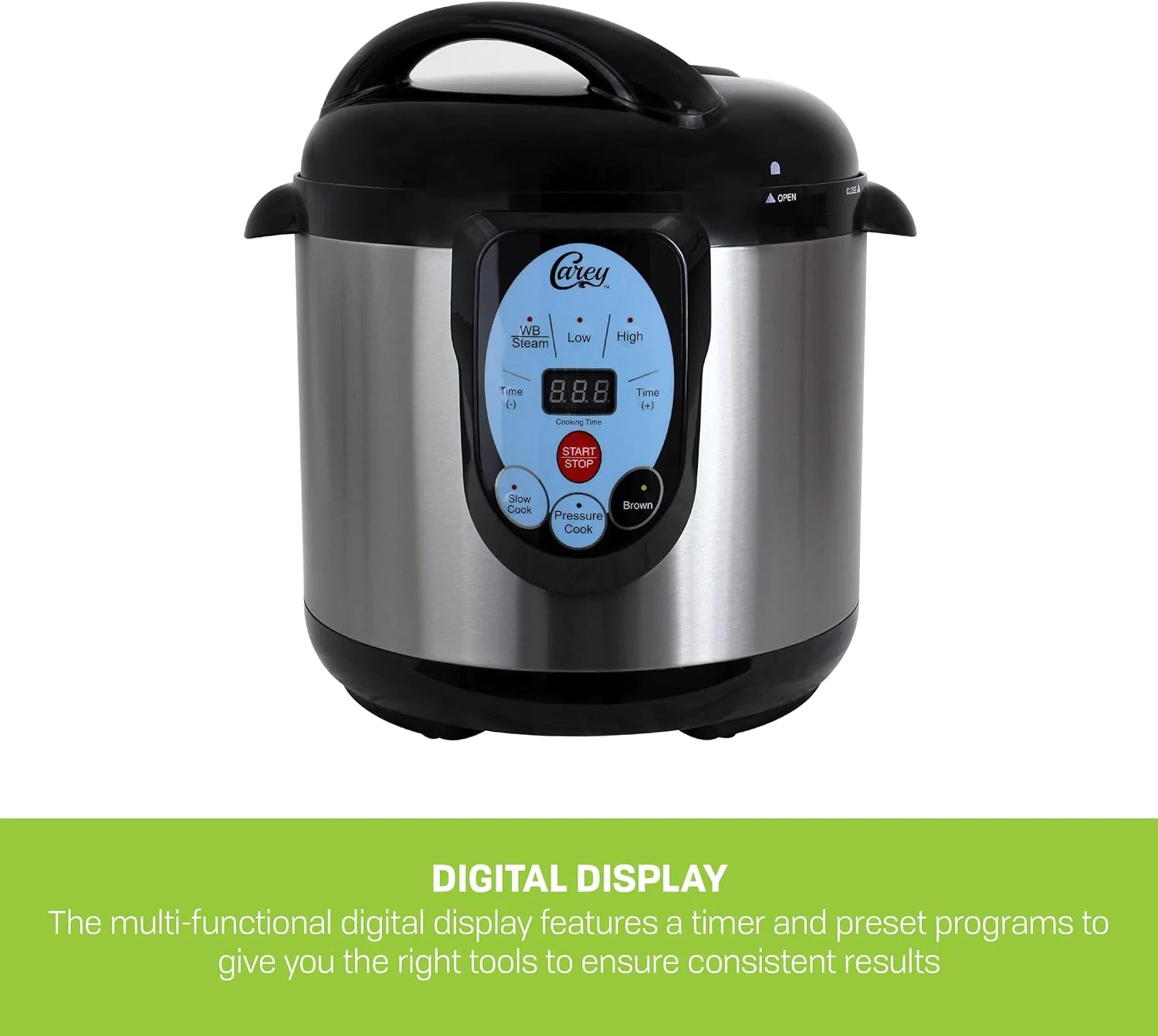 CAREY DPC-9SS Smart Pressure Canner & Cooker