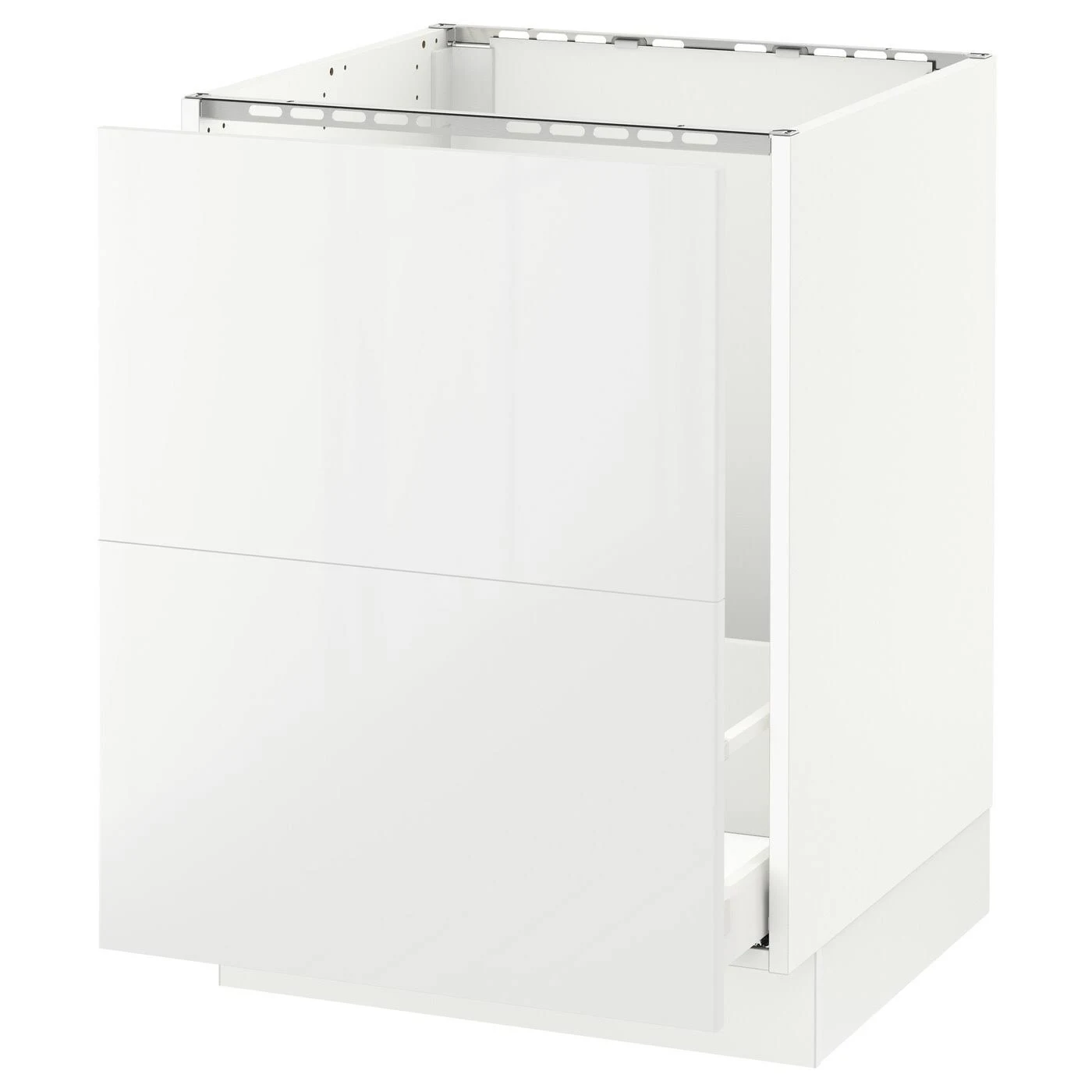 IKEA - SEKTION Base Cabinet f/sink u0026 Recycling, White Maximera/Ringhult White, 24x24x30 49040599
