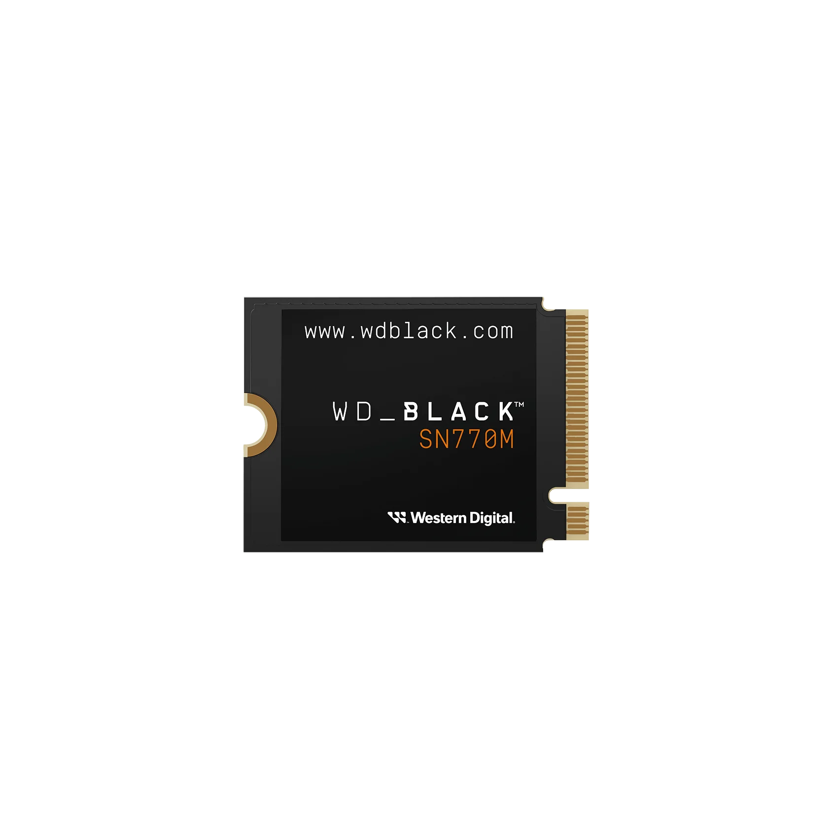 WD_BLACK 500GB SN770M M.2 2230 NVMe SSD, for Handheld Gaming Devices - WDBDNH0010BBK-WRSN