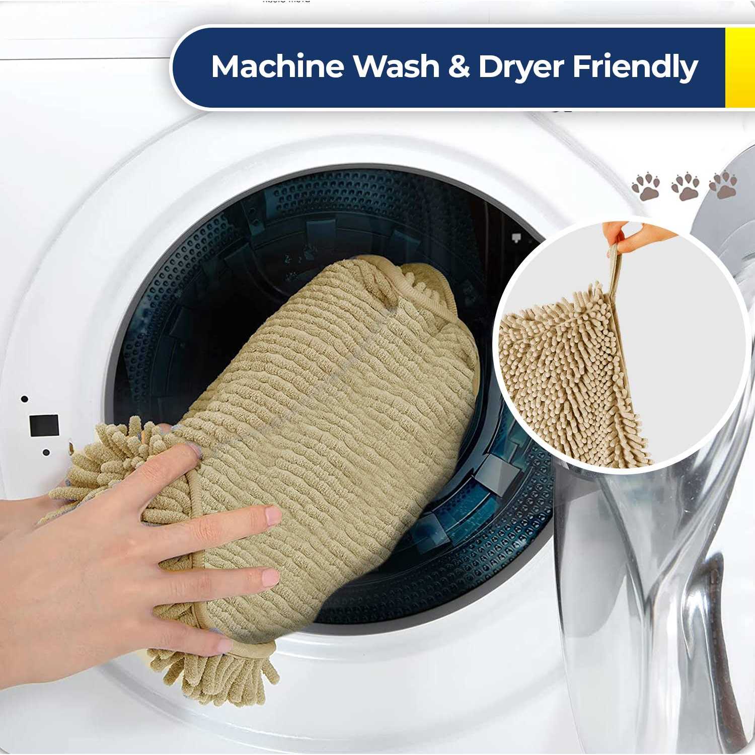 Muddy Mat Doggy Dryer Highly Absorbent Microfiber Washable Dog Shammy Quick Drying Towel Absorber - Pet Supplies online store