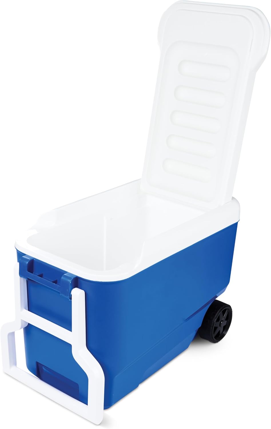 Igloo 00034482 Wheelie Cool 38 Majestic Blue, White, White, White