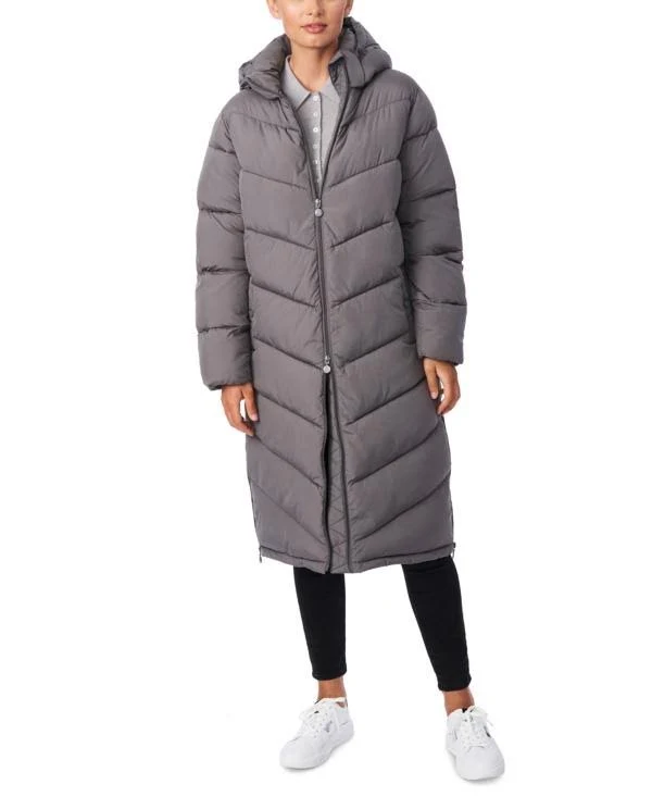 Bernardo Hooded Puffer Coat - Dried Basil