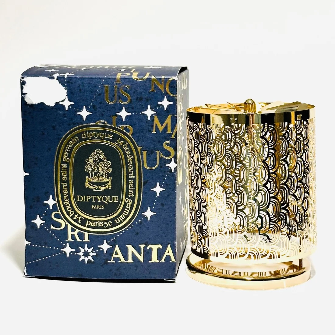Diptyque Candle Lantern Limited Edition for 190g Candle *Imperfect Box*