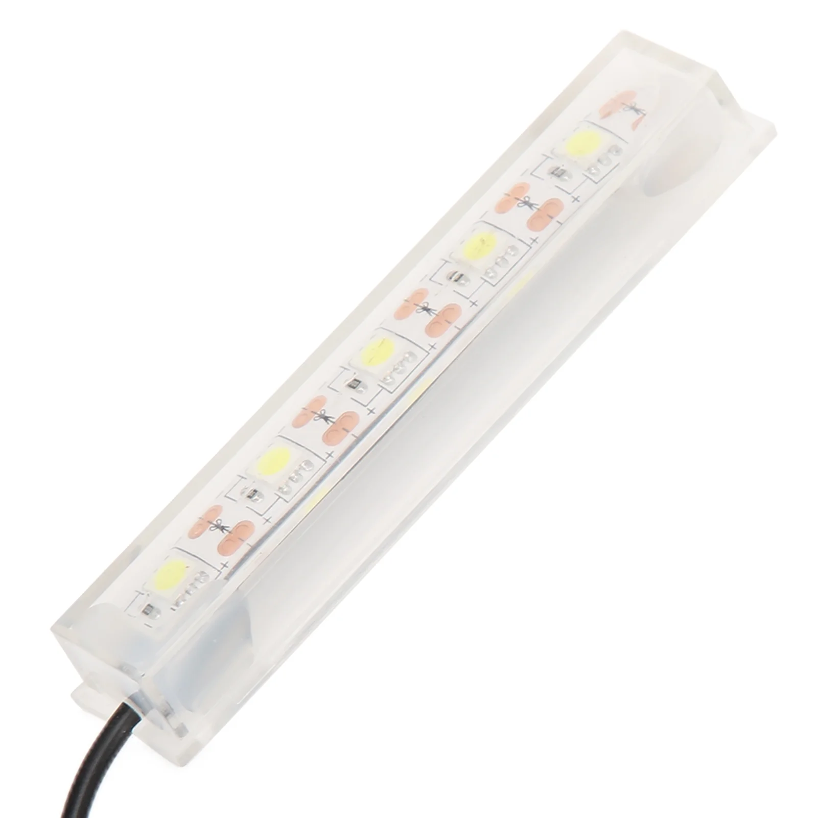 Amonsee Aquarium Light, Fish Tank USB Light LED Light USB White Light