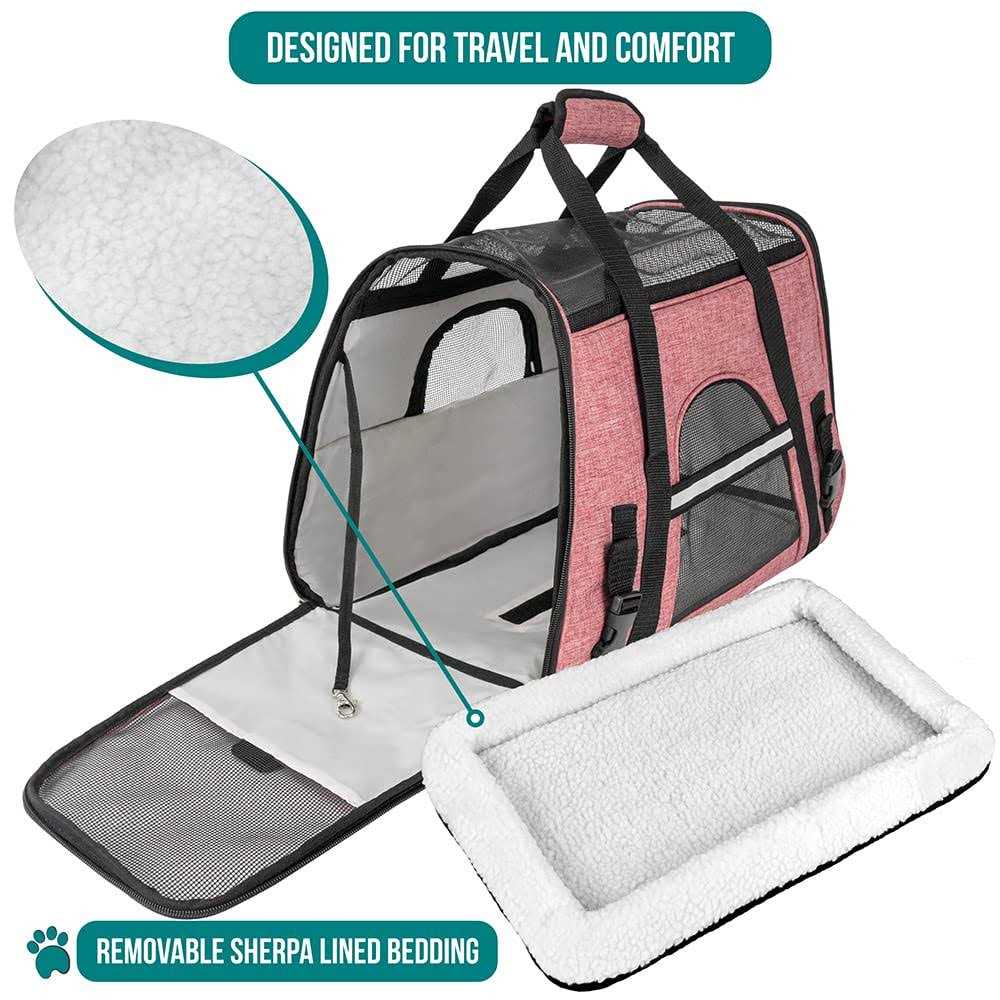 PetAmi Premium Airline Approved Soft Sided Pet Carrier - Pet Supplies online store