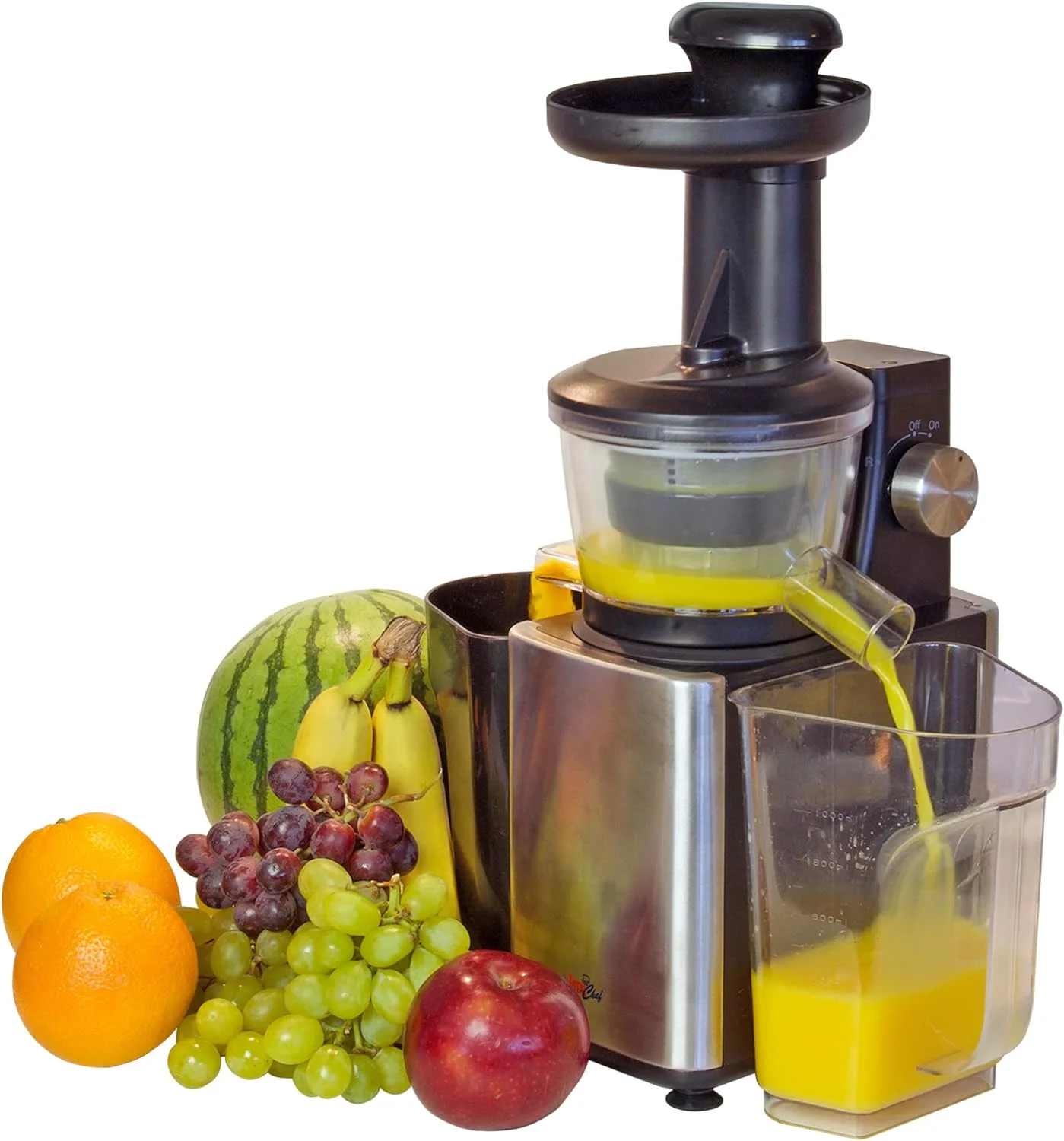 Slow Juicer, Cold Press Juicing Machine For Nutrient-Dense Juice, Powerful Masticating Juice Extractor For Leafy Greens, Herbs, Wheatgrass, Fruits, Vegetables, Easy To Clean