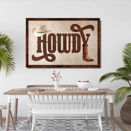 You Will Western Prints Wall Canvas Art Southwest Wall Art Modern Design Poster Ranch Wall Decor Print Easy to Match Farmhouse Living Room Bedroom Dining Room Porch Aisle Hall Entrance and More