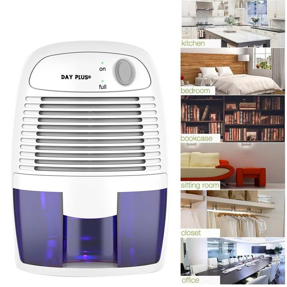 Electric Mini Dehumidifier,215 SQ ft,Auto Shut-Off for Bathroom, Small Spaces, Closets, Office