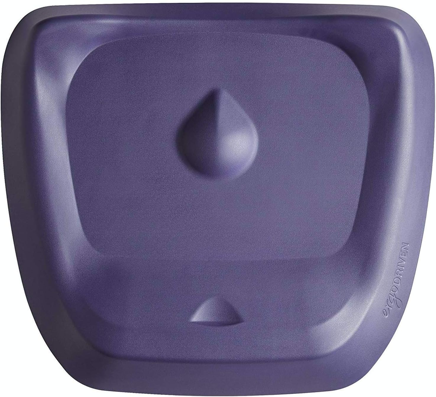 Topo Comfort Mat by Ergodriven | The Not-Flat Standing Desk Anti-Fatigue Mat with Calculated Terrain | Standing Desk Mat | Comfortable Standing Mat | Office Mat | Desk Accessories | Obsidian Black