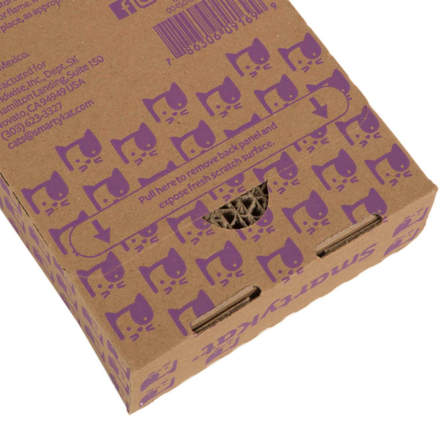 SmartyKat Scratch Up+ Catnip Infused Corrugated Hanging Cat Scratcher - Pet Supplies online store