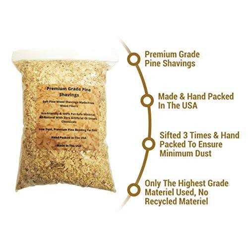 Wood Smith USA Premium Pine Bedding Dust Free Soft Shavings - Pet Supplies online store