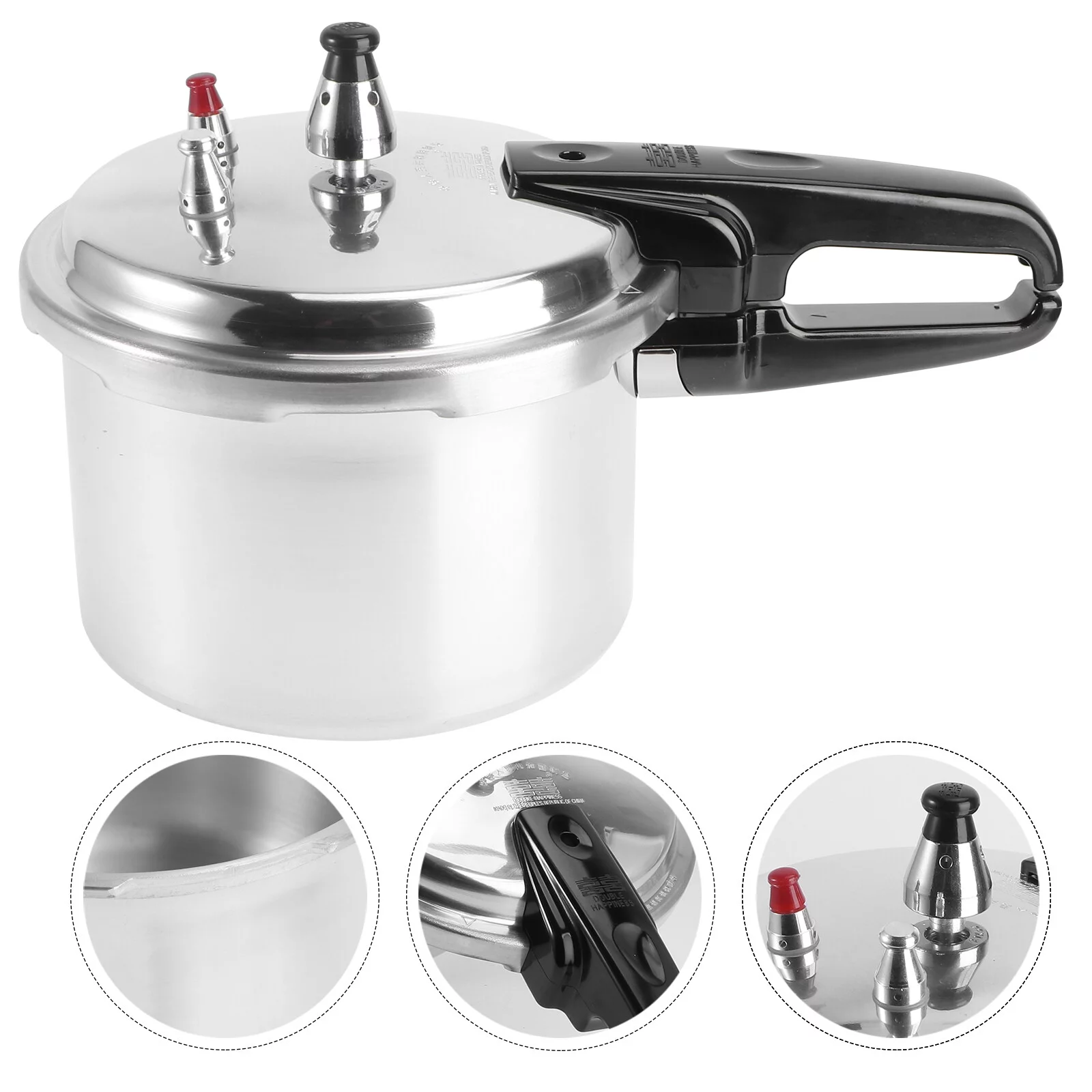 Gas Induction Cooker  Pressure Cooker Mini Pressure Cooker Cooking Pot Silver