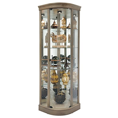 Howard Miller Heckman Corner Curio Cabinet 547-243