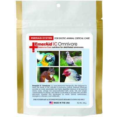 EmerAid Intensive Care Omnivore Powder - Pet Supplies online store
