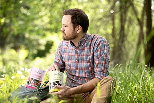 Tru Fru Dark Chocolate Dipped Freeze-Dried Real Bananas (4.5 oz), 6-Pack Case