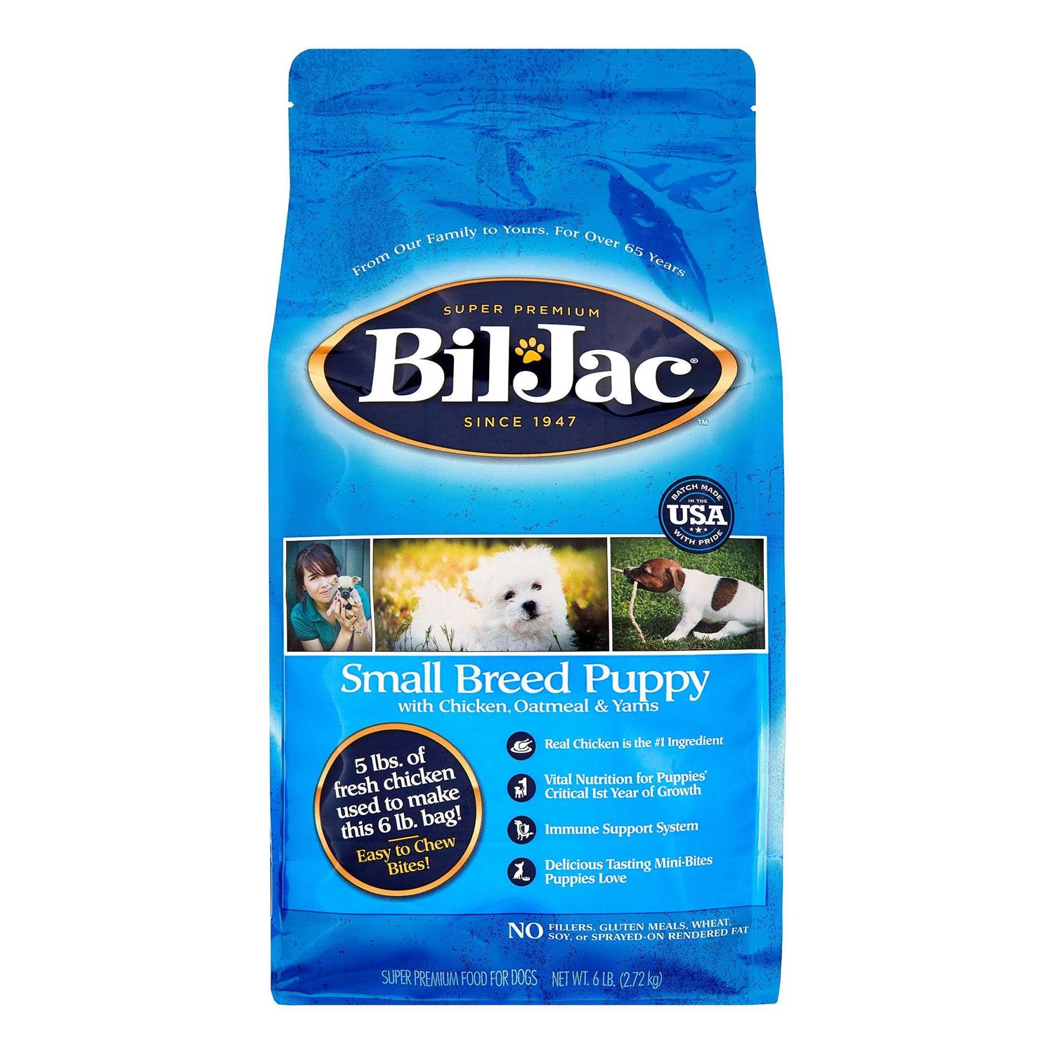 Bil-Jac Small Breed Puppy Dry Dog Food - Pet Supplies online store