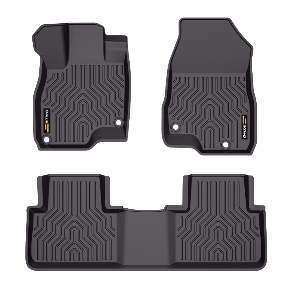3pcs All Weather Floor Mats Set TPE Liners Fit For 2019-2024 Acura RDX