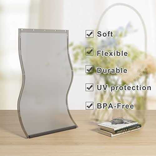 MIAOTONG Large Dog Door Replacement Flaps with Screws Compatible with PetSafe Freedom Doggie Doors PAC11-11039 - Pet Supplies online store