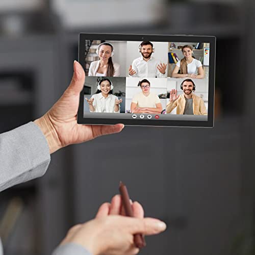 Tablet 2 in 1 Tablets 10 inch Android 14 Tablet Set with Keyboard Case Mouse Stylus Film, 8GB+64GB Tablets 10.1