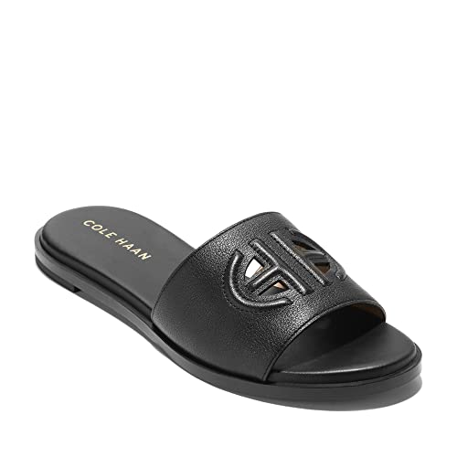 Cole Haan womens Flynn Logo Slide Sandal