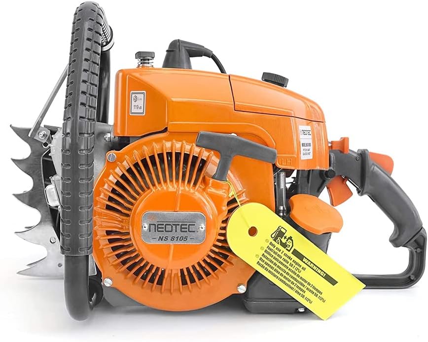 NEO-TEC NS8105 36 inch Gas Chainsaw with Guide Bar Chain,2-Cycle Power Head 105cc Power Chain Saw 4.8KW 6.5HP Gasoline Chainsaws,All Parts Compatible with G070 070 090