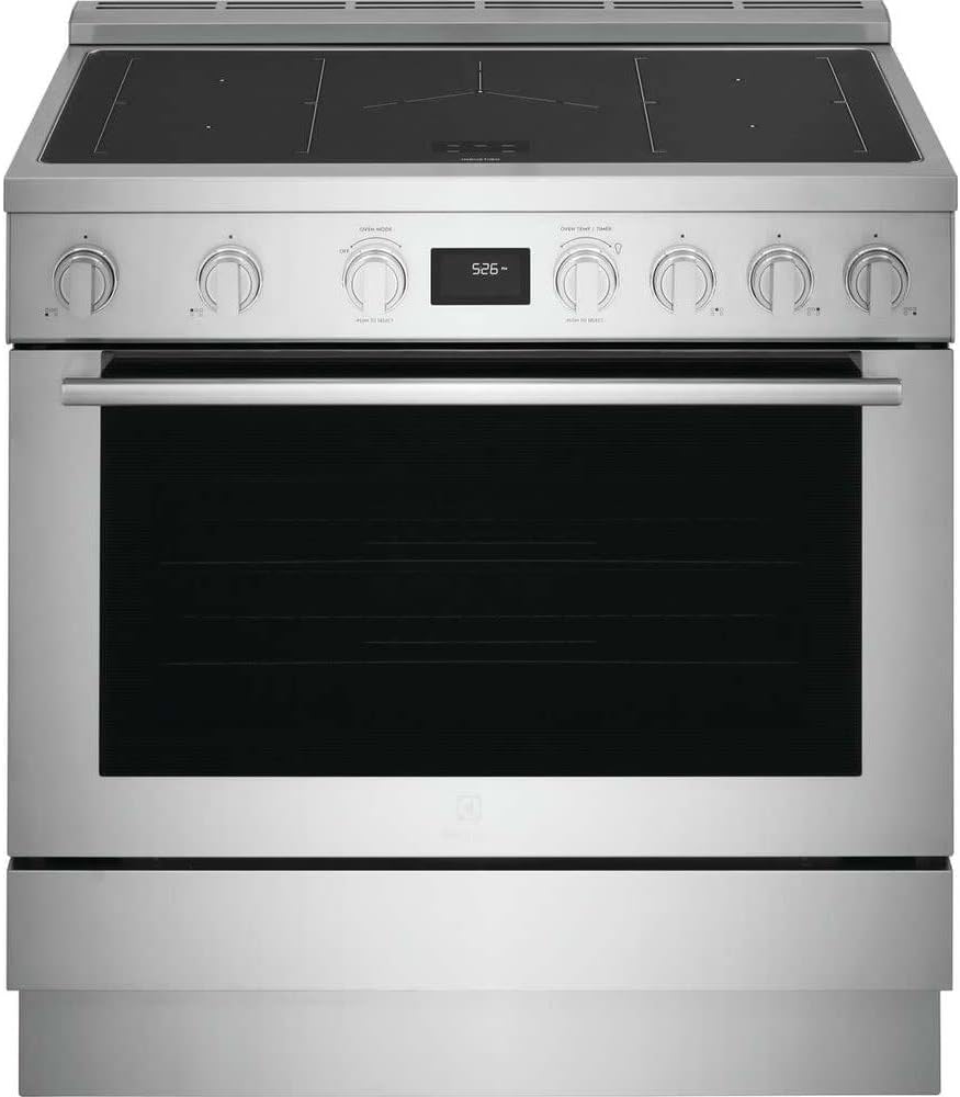 Electrolux ECFI3668A 36 Inch Wide 4.4 Cu. Ft. Free Standing Induction Range with True Convection - Stainless Steel