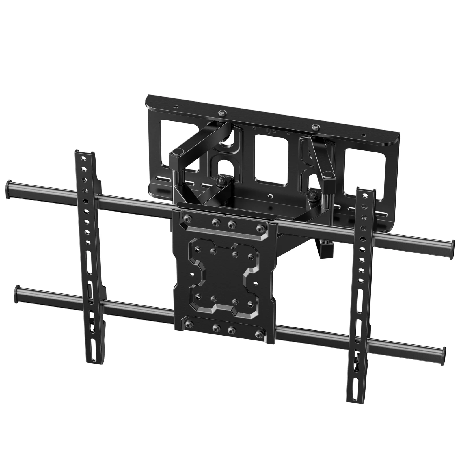 PERLESMITH Full Motion TV Wall Mount Bracket for Most 37-75 inch Flat/Curved TVs Holds up to 132lbs
