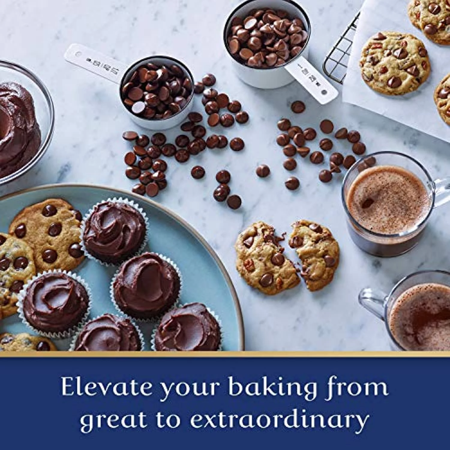 Ghirardelli Classic White Chocolate Premium Baking Chips - 11 Oz. (312G)?, Pack Of 6