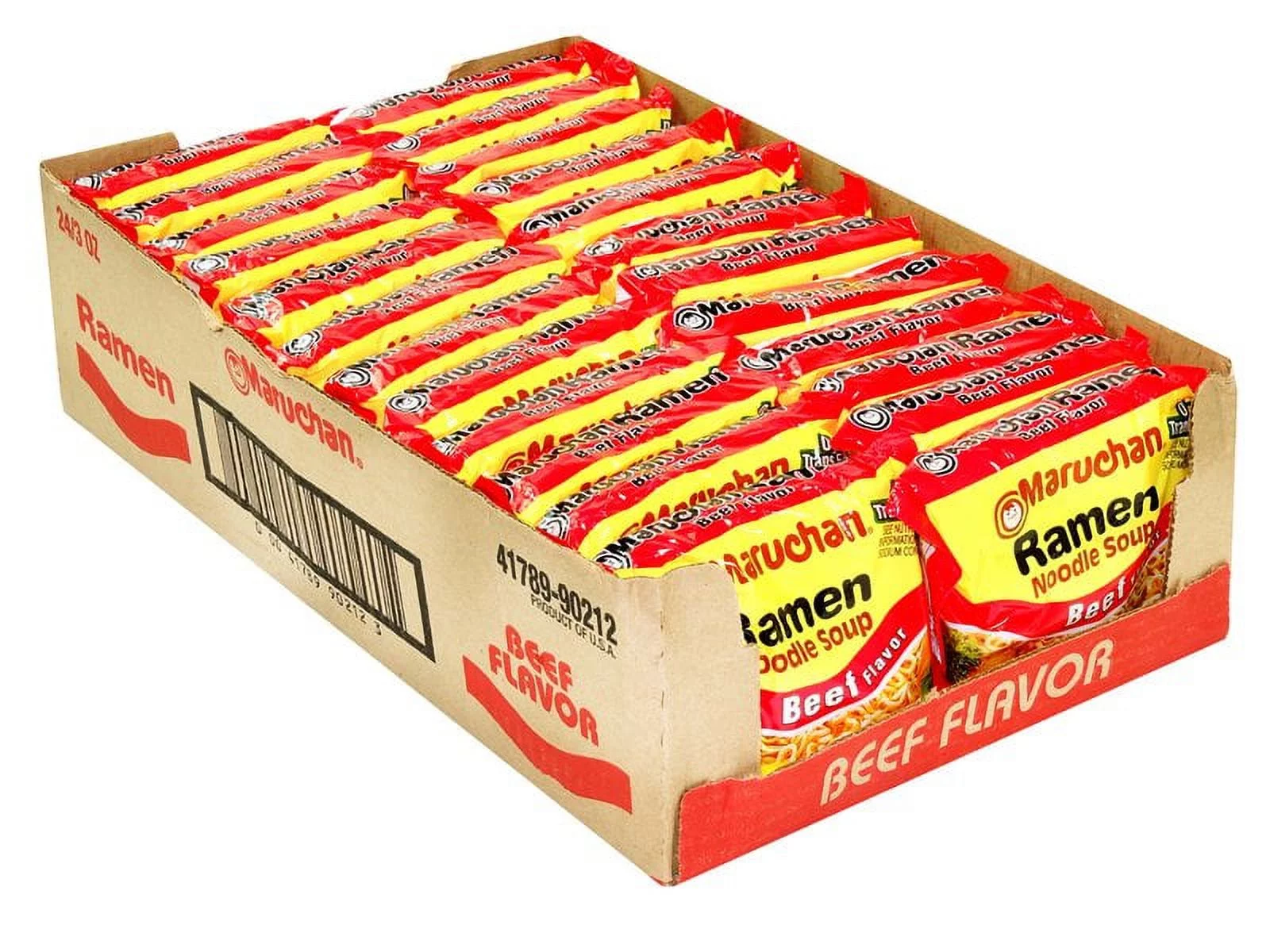 Maruchan Ramen, Beef, 3-Ounce Packages (Pack of 24)