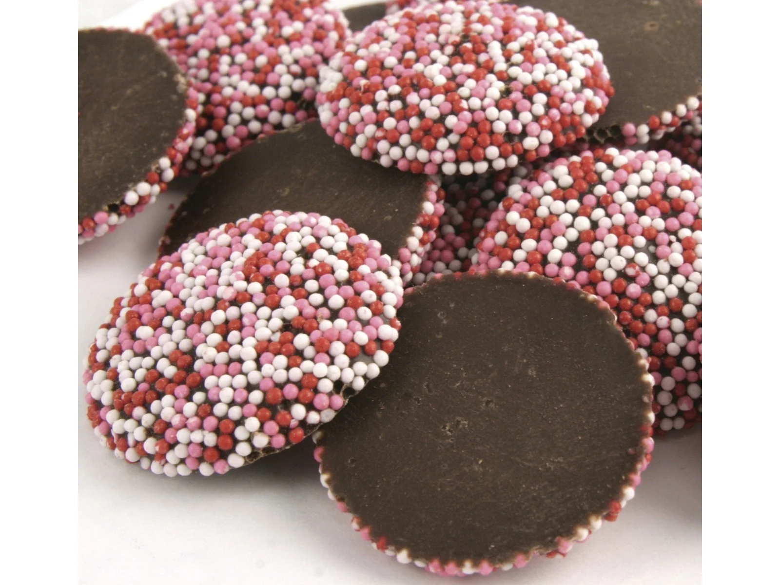 Valentine Nonpareils Dark Chocolate candy nonpareil 5 pounds