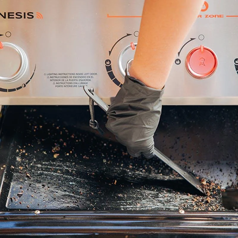 Weber Genesis E-435 Premium 4-Burner Natural Gas Grill in Black with Side Burner